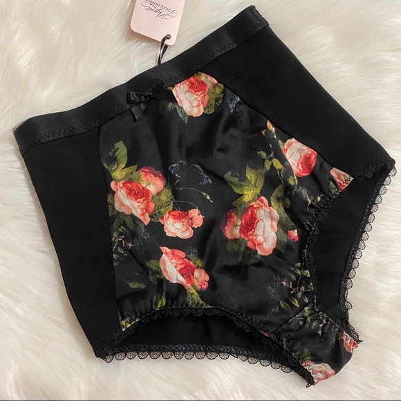 NWT Agent Provocateur Elora Black High Waisted Hotpant AP2 Small - Picture 4 of 6